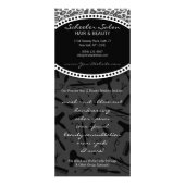 Sneeuwluipaard — Speciaal voor afdrukken van salon Reclamekaart (Achterkant)