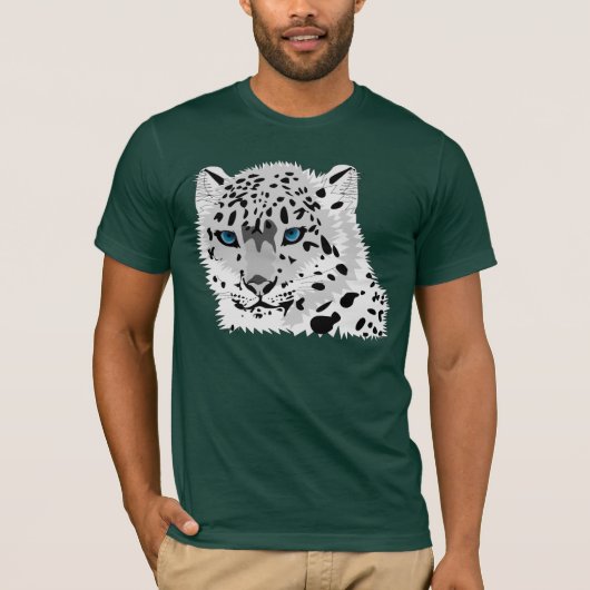 Sneeuwluipaard t-shirt (Voorkant)