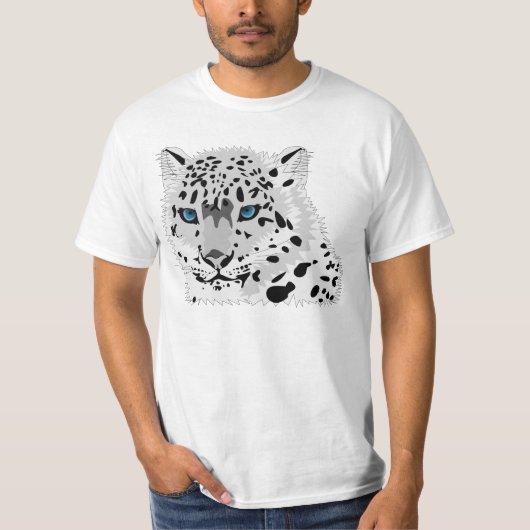 Sneeuwluipaard t-shirt (Voorkant)
