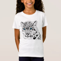 Sneeuwluipaard t-shirt