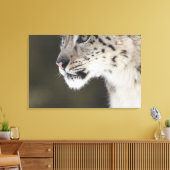 Sneeuwluipaard (Uncia uncia) 2 Canvas Afdruk (Insitu (Woonkamer))