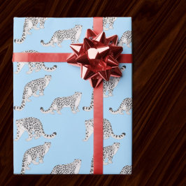Sneeuwluipaarden Cadeaupapier