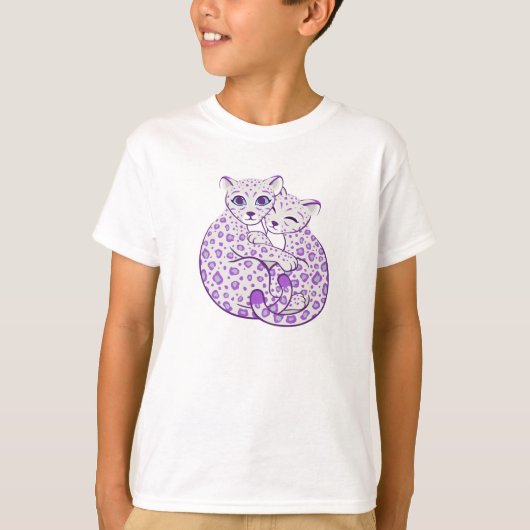 Sneeuwluipaarden Keukenkunst T-shirt (Voorkant)