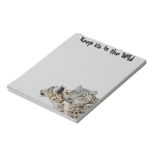 Sneeuwluipaarden Wilde-life-notebooks Notitieblok