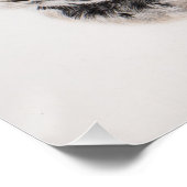 Sneeuwluipaardmuur poster (Hoek)