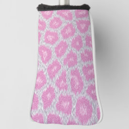 Sneeuwluipstijl - Zilver roze Golfheadcover
