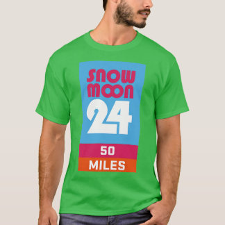 Sneeuwmaan 24 50 mijl t-shirt