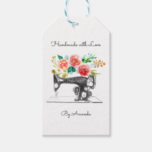 Sneeuwmachine - zwart tapijtapparaat - Gift Label Cadeaulabel