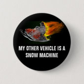 SNEEUWMACHINES!!!!!! RONDE BUTTON 5,7 CM (Voorkant)