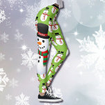 Sneeuwman Aangepaste Leggings Kerst Running Tights<br><div class="desc">Schattigee Sneeuwman met Jouw naam of Tekst Ik hoop dat u geniet van uw aankoop. Ik waardeer je zaken. jan</div>