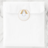 Sneeuwman Angel 2 - Vakantie Stickers (Tas)