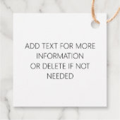 Sneeuwman bakken een kleine kersttraktatie zoet bedankjes labels (Achterkant)