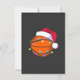 Sneeuwman Basketbal Kerstman Baseball Sport Kaart