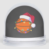 Sneeuwman Basketbal Kerstman Baseball Sport Sneeuwbol (Voorkant)