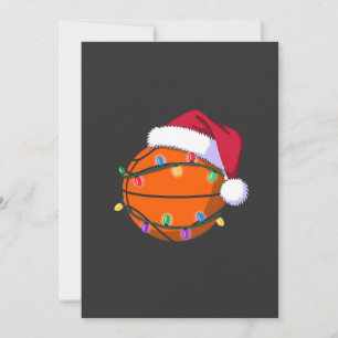 Sneeuwman Basketbal Kerstman Honkbal Sport Kaart