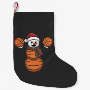 Sneeuwman Basketbal Kerstman Honkbal Sport Kleine Kerstsok