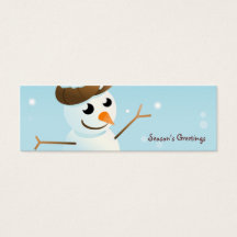 Sneeuwman Bladwijzer