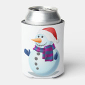 sneeuwman blikjeskoeler (Blikje Voorkant)