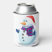 sneeuwman blikjeskoeler (Blikje Achterkant)