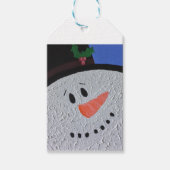 Sneeuwman cadeau labels cadeaulabel (Voorkant)