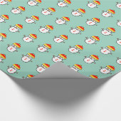Sneeuwman Cadeaupapier (Hoek)