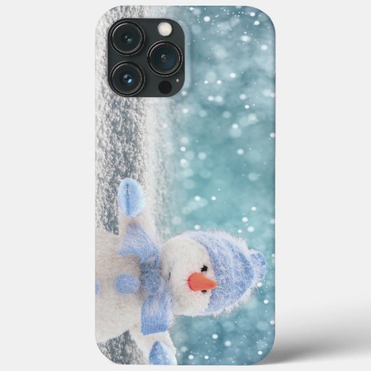 Sneeuwman Case-Mate iPhone Case (Achterkant)