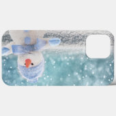 Sneeuwman Case-Mate iPhone Case (Achterkant (horizontaal))