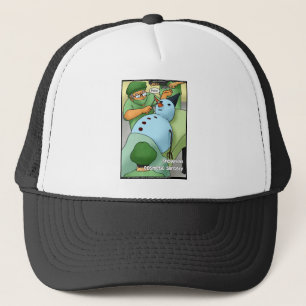 Sneeuwman Cosmische Chirurgie Grappige Cadeaus T-s Trucker Pet