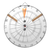 sneeuwman dartbord (Voorkant)