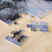 Sneeuwman, eekhoorn, wasbeer, opossum Puzzel (Zijkant)
