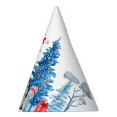 Sneeuwman en herten feestje Pet Feesthoedjes (Rechts)