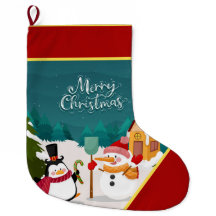 Sneeuwman en pinguïn