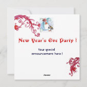 SNEEUWMAN EN PINGUÏN'S WINTERSERENADE FEESTDAGENKAART (Achterkant)