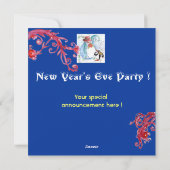 SNEEUWMAN EN PINGUÏN'S WINTERSERENADE FEESTDAGENKAART (Achterkant)