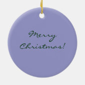 Sneeuwman en Scotty ornament (Achterkant)