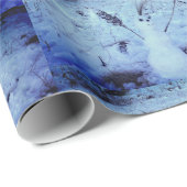 Sneeuwman foto Glanzend inpakpapier (Rol Hoek)