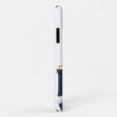 Sneeuwman geeft cadeau... Case-Mate iPhone case (Achterkant/rechts)