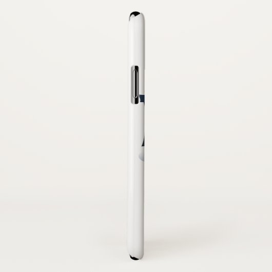 Sneeuwman geeft cadeau... Case-Mate iPhone case (Achterkant / rechts)
