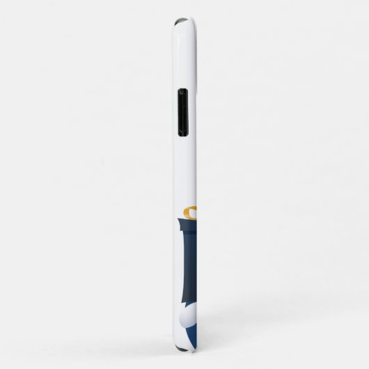 Sneeuwman geeft het cadeau... Case-Mate iPhone case (Achterkant/rechts)