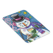 SNEEUWMAN, GINGERBREAD MAN & MOK VAN WARME CHOCOLA MAGNEET (Rechterzijde)