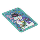 SNEEUWMAN, GINGERBREAD MAN & MOK VAN WARME CHOCOLA MAGNEET (Rechterzijde)