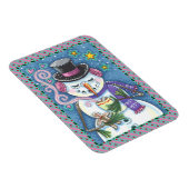 SNEEUWMAN, GINGERBREAD MAN & MOK VAN WARME CHOCOLA MAGNEET (Rechterzijde)