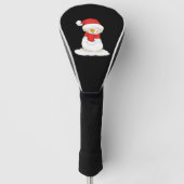 sneeuwman golfheadcover (Voorkant)