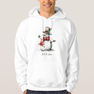Sneeuwman Hooded Sweatshirt