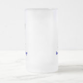 Sneeuwman IJs Baby Matglas Bierpul (Center)