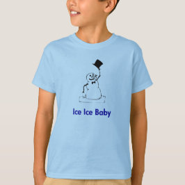Sneeuwman IJs Baby T-shirt