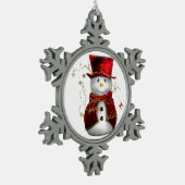 Sneeuwman in een Ornament met de hoogste hak (Links)