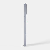 Sneeuwman in Rode Laarzen, Kerstmis, Auteur Natash iPhone 15 Case (Rechterkant)