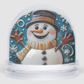 Sneeuwman in Sneeuw  Sneeuwbol (Voorkant)