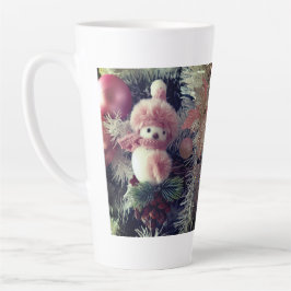 Sneeuwman Kerst Latte Mok